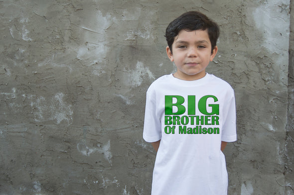 Big Brother Of (custom name) T-Shirt