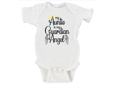 My Guardian Angel-Uncle/Auntie -Baby Onesie